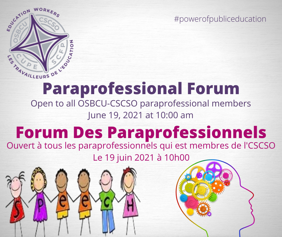 2021 06 19 Paraprofessional Forum