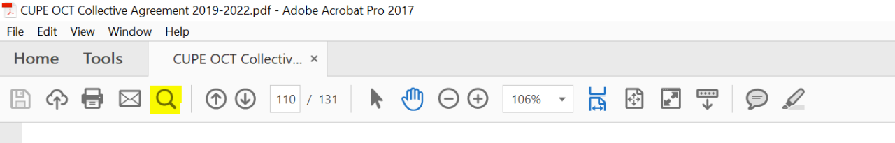 Collective Agreement shot cupe 218